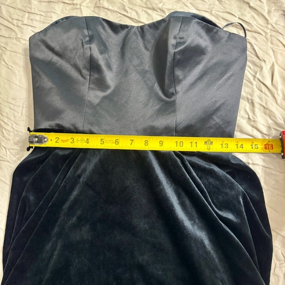 Juicy Couture Strapless Dress with Built-In Corset in Black - Picture 11 of 14